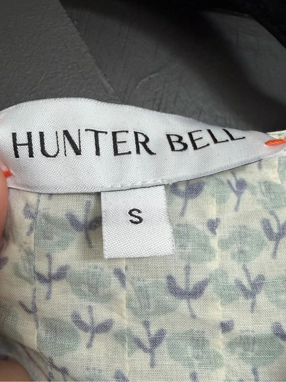 Hunter Bell Ditsy Floral Imogen Blouse & Jemma Shorts Set, Size Small
